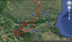 guided motorcycle tour through Bulgaria